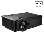 جهاز عرض LED منزلي LY-40 بسطوع 1800 لومن ودقة 1280 × 800 مع جهاز تحكم عن بعد، قابس الاتحاد الأوروبي LY-40 EU Plug