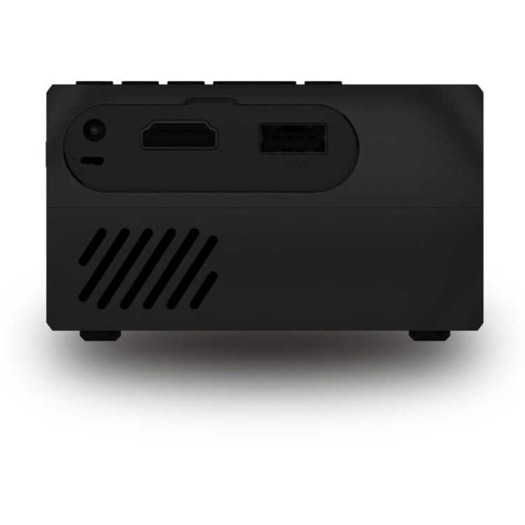 جهاز عرض LED صغير YG320 بدقة 320*240، مسرح منزلي، يدعم HDMI وAV وSD وUSB