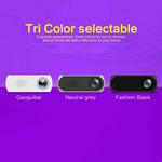 جهاز عرض LED صغير YG320 بدقة 320*240، مسرح منزلي، يدعم HDMI وAV وSD وUSB