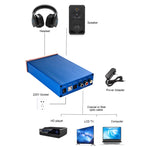 NK-P90 محول رقمي للصوت DAC ومضخم صوت رقمي بالألياف البصرية والمحوري