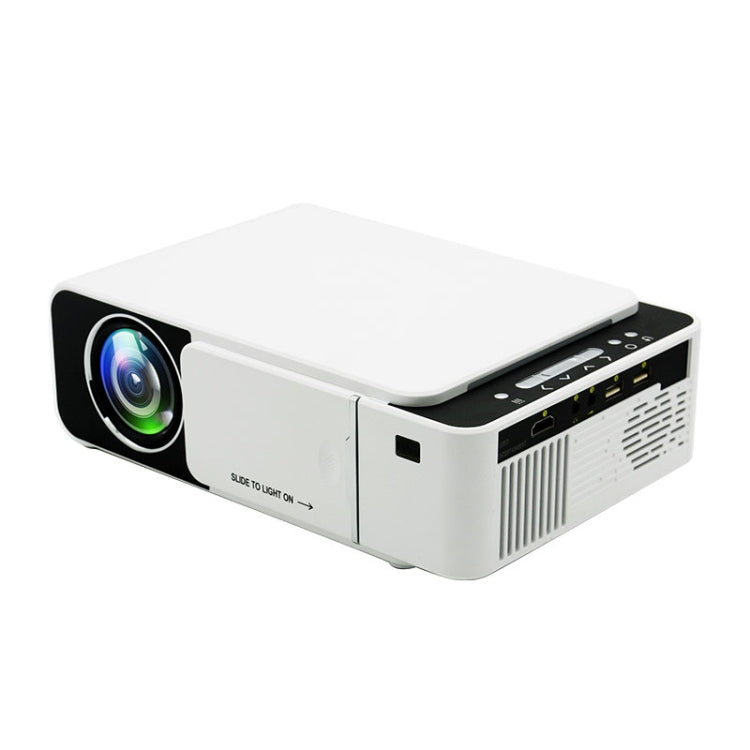 جهاز عرض ذكي T5 بتقنية LED+LCD، 100 لومن ANSI، دقة 800x400، 480P، يدعم HDMI / بطاقة SD / 2 × USB / صوت 3.5 مم، النسخة العادية، النسخة العادية