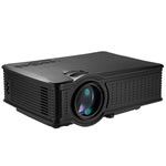جهاز عرض مسرح منزلي LY-50 1800 لومن بدقة 1280x800 LED مع جهاز تحكم عن بعد، يدعم AV و USB و VGA و HDMI، LY-50