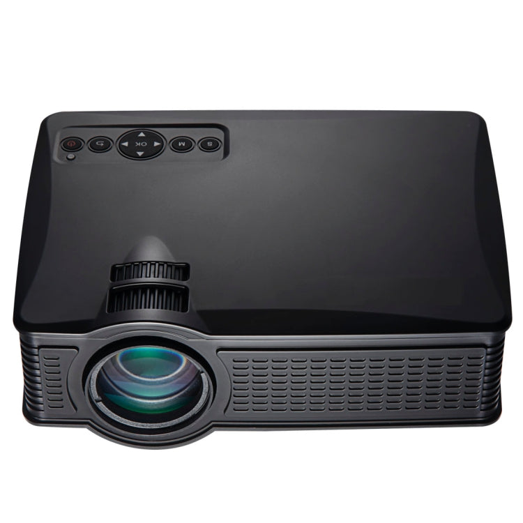 جهاز عرض مسرح منزلي LY-50 1800 لومن بدقة 1280x800 LED مع جهاز تحكم عن بعد، يدعم AV و USB و VGA و HDMI، LY-50