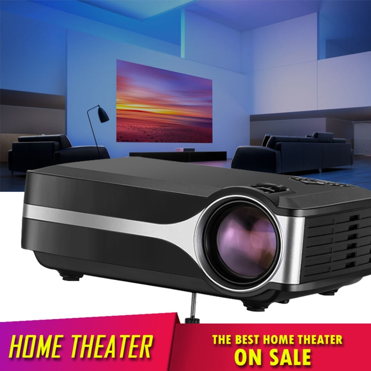 جهاز عرض Wejoy L1 80 لومن بتقنية LCD بحجم 4 بوصات ودقة HD 800*480 بكسل، VGA، HDMI، L1