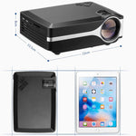 جهاز عرض Wejoy L1 80 لومن بتقنية LCD بحجم 4 بوصات ودقة HD 800*480 بكسل، VGA، HDMI، L1