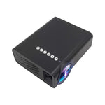 بروجيكتور LED صغير YG520 بدقة 800x480 وسطوع 1800 لومن للمسرح المنزلي، يدعم HDMI و AV و SD و USB و VGA، نسخة الهاتف المحمول، نسخة الهاتف المحمول