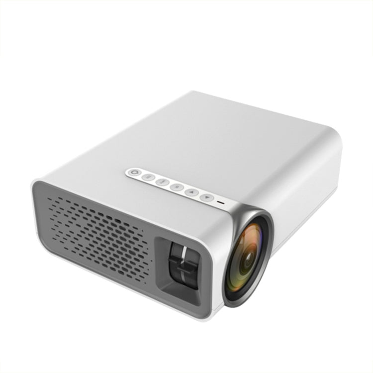بروجيكتور LED صغير YG520 بدقة 800x480 وسطوع 1800 لومن للمسرح المنزلي، يدعم HDMI و AV و SD و USB و VGA، نسخة الهاتف المحمول، نسخة الهاتف المحمول
