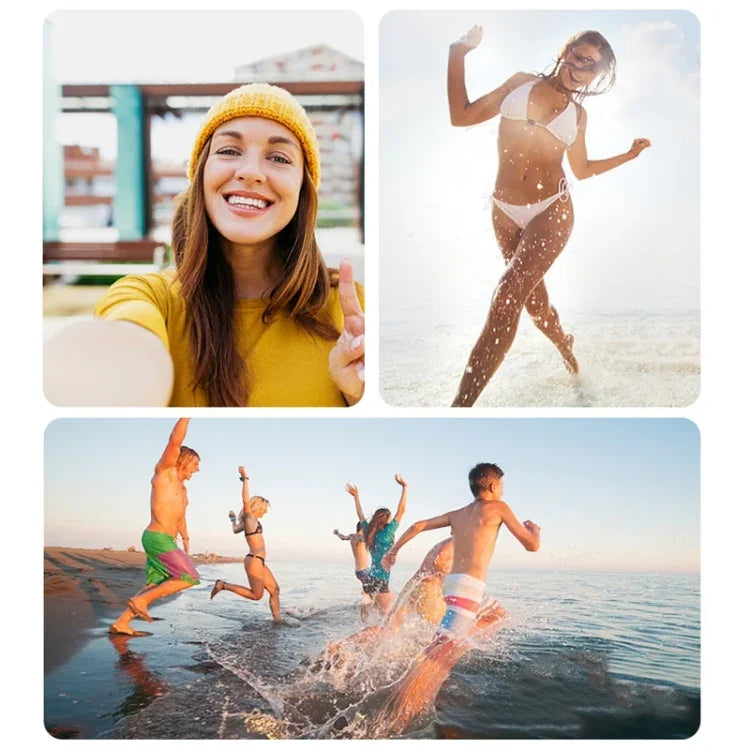 RUIGPRO حامل ثلاثي القوائم يدوي قطعة واحدة عصا سيلفي تلسكوبية لمثبت أحادي لـ GoPro، Insta360، DJI وكاميرات الحركة الأخرى، أسود