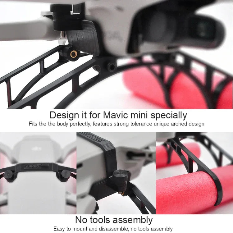 حامل تمديد ارتفاع ممتص الطفو STARTRC لقضيب الهبوط لـ DJI Mavic 2 mini، لـ DJI Mavic 2 mini