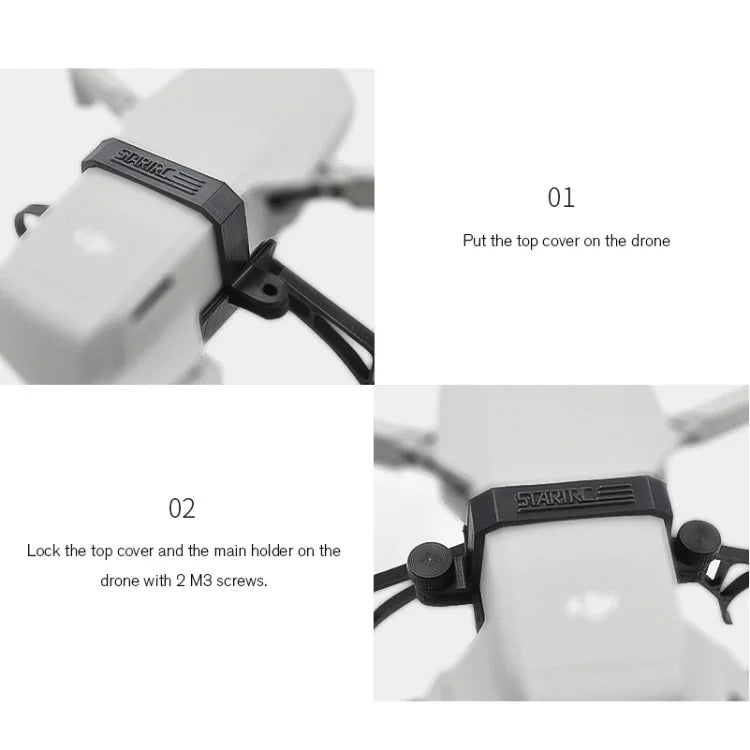 حامل تمديد ارتفاع ممتص الطفو STARTRC لقضيب الهبوط لـ DJI Mavic 2 mini، لـ DJI Mavic 2 mini