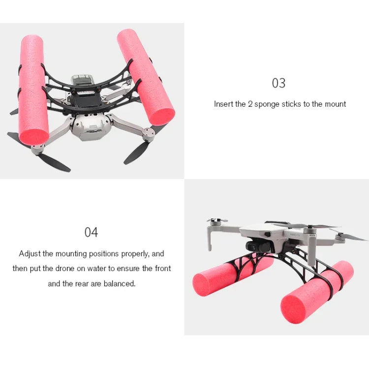 حامل تمديد ارتفاع ممتص الطفو STARTRC لقضيب الهبوط لـ DJI Mavic 2 mini، لـ DJI Mavic 2 mini