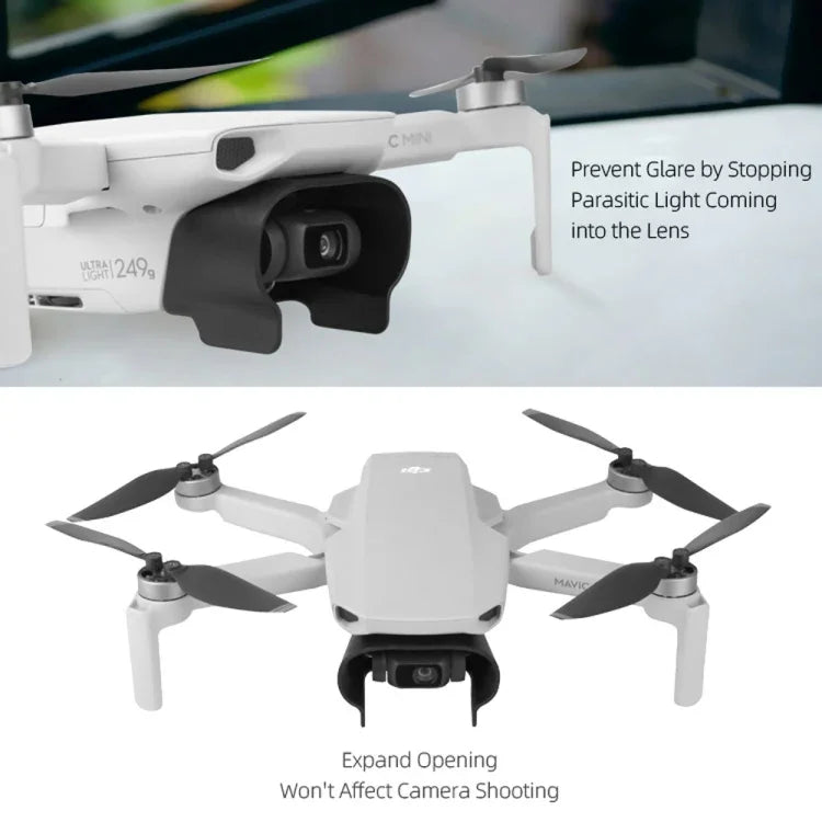 غطاء عدسة كاميرا Sunnylife MM-Q9264 مضاد للوهج لـ DJI Mavic mini / Mini 4K / DJI Mini 2 SE، لـ DJI Mavic mini