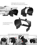 غطاء عدسة كاميرا Sunnylife MM-Q9264 مضاد للوهج لـ DJI Mavic mini / Mini 4K / DJI Mini 2 SE، لـ DJI Mavic mini