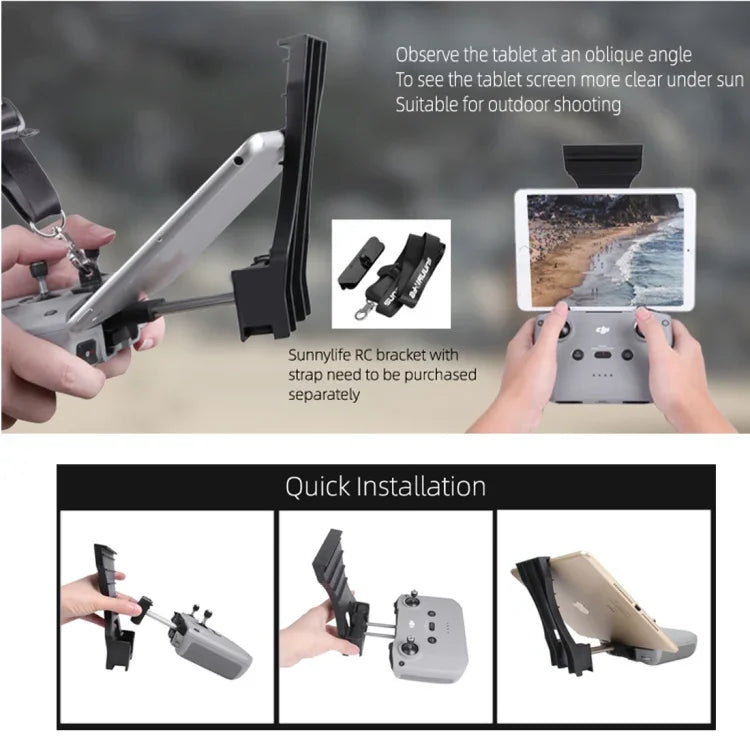 حامل تمديد لوحة التحكم عن بعد من Sunnylife AIR2-Q9293 لـ DJI Mavic Air 2