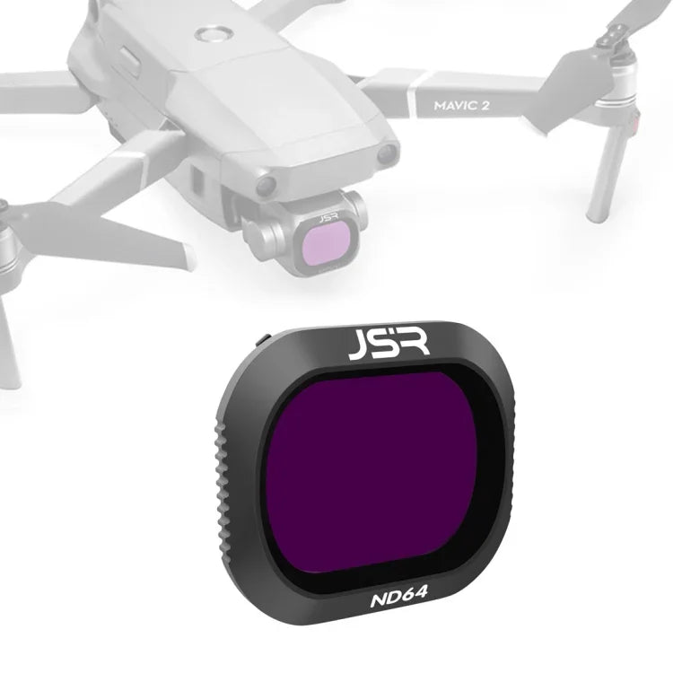 فلتر عدسة ND64 لطائرة JSR بدون طيار لـ DJI MAVIC 2 Pro، فلتر ND64