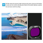 فلتر عدسة ND 4 في 1 JSR Drone ND8+ND16+ND32+ND64 لـ DJI MAVIC 2 Pro، ND8+ND16+ND32+ND64