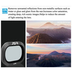 فلتر عدسة 5 في 1 JSR Drone UV+CPL+ND4+ND8+ND16 لـ DJI MAVIC 2 Pro، UV+CPL+ND4+ND8+ND16
