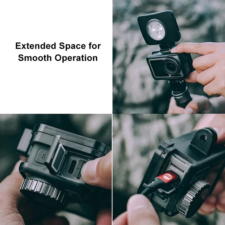 ملحق قفص أرنب لكاميرا رياضية PGYTECH P-11B-010 لفلوغ DJI Osmo Action