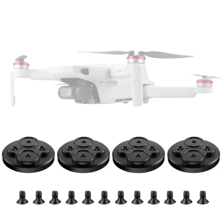 4 قطع Sunnylife غطاء حماية معدني للمحرك لـ DJI Mini 2