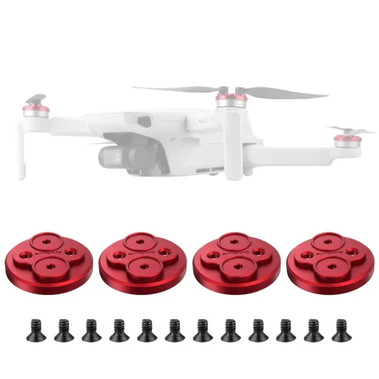 4 قطع Sunnylife غطاء حماية معدني للمحرك لـ DJI Mini 2