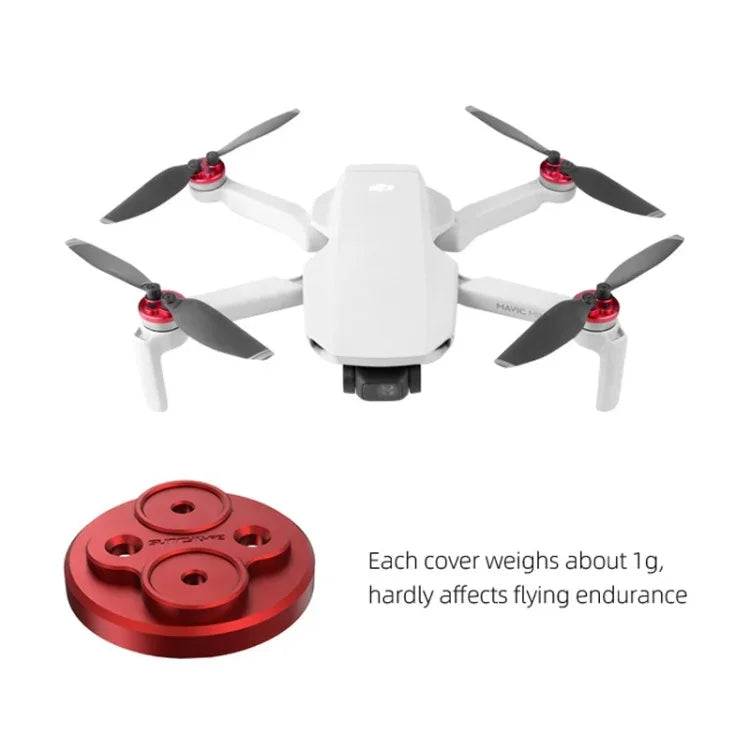 4 قطع Sunnylife غطاء حماية معدني للمحرك لـ DJI Mini 2