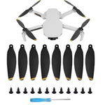 8 قطع/طقم Sunnylife 4726F مراوح جناح سريعة التحرير منخفضة الضوضاء لـ DJI Mini 2، لـ DJI Mini 2 Silver، لـ DJI Mini 2 Gold