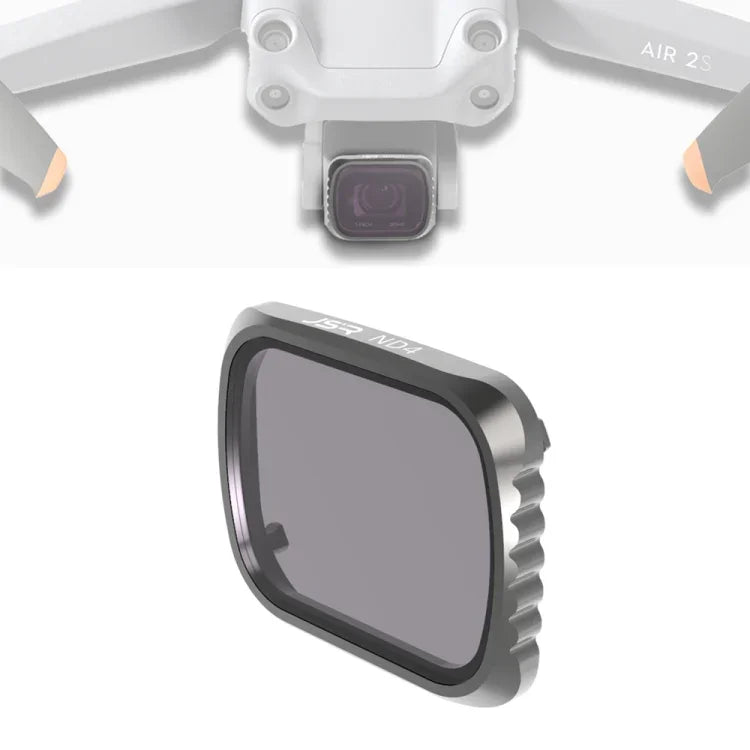 فلتر عدسة JSR KS ND4 لطائرة DJI Air 2S، إطار من الألمنيوم، ND4