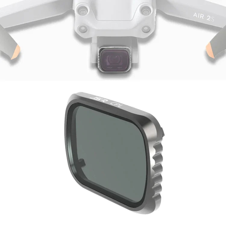 فلتر عدسة JSR KS CPL لطائرة DJI Air 2S، إطار من الألمنيوم، CPL