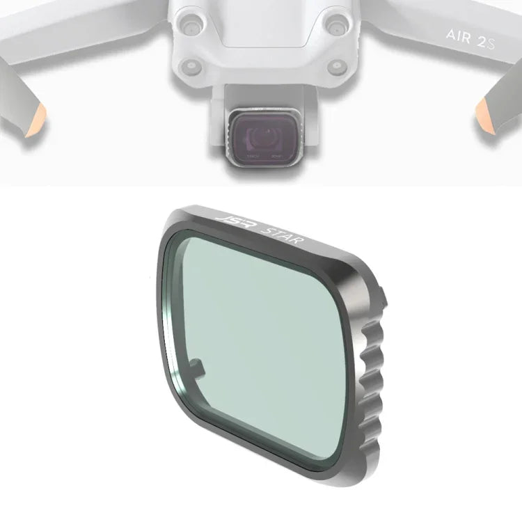 فلتر عدسة JSR KS تأثير النجوم لطائرة DJI Air 2S، إطار من الألمنيوم، STAR