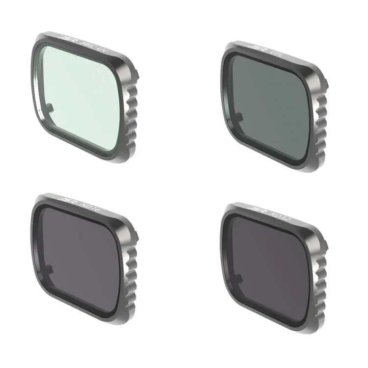 JSR KS 4 in 1 UV + CPL + ND16 + ND32 Lens Filter for DJI Air 2S, Aluminum Frame, UV + CPL + ND16 + ND32