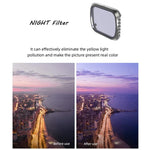 فلتر عدسة JSR KS 8 في 1 UV + CPL + ND8 + ND16 + ND32 + ND64 + STAR + NIGHT لطائرة DJI Air 2S، إطار من الألمنيوم، UV + CPL + ND8 + ND16 + ND32 + ND64 + STAR + NIGHT