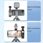 مشبك تثبيت هاتف ذكي RUIGPRO حامل بوصة 1/4 لقوس تثبيت DJI OSMO Pocket / Pocket 2
