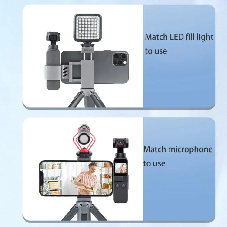 مشبك تثبيت هاتف ذكي RUIGPRO حامل بوصة 1/4 لقوس تثبيت DJI OSMO Pocket / Pocket 2