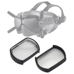 عدستان نظارات قصر نظر RCSTQ 2 قطع بدرجة 550 تصحيح الرؤية عدسة غير كروية لنظارات DJI FPV V2، 550 درجة