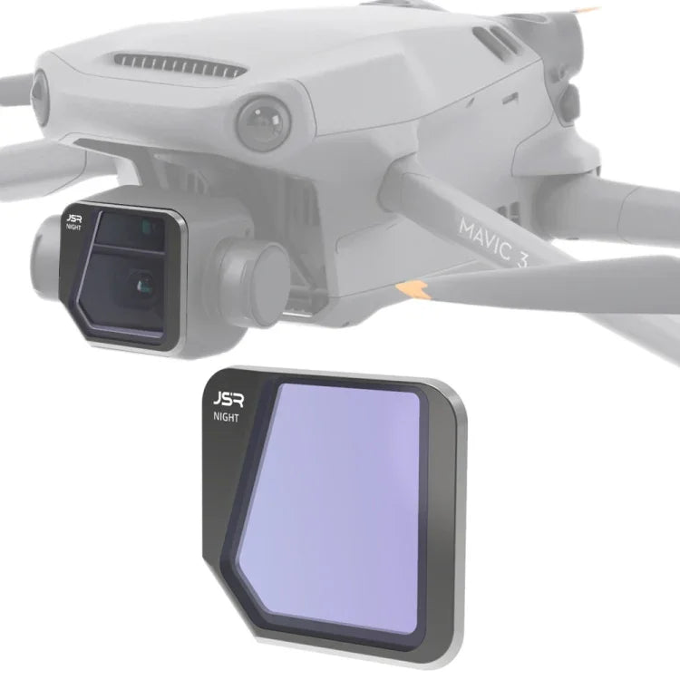 فلتر عدسة تقليل تلوث الضوء الليلي لطائرة JSR بدون طيار لأجهزة DJI Mavic 3، NIGHT