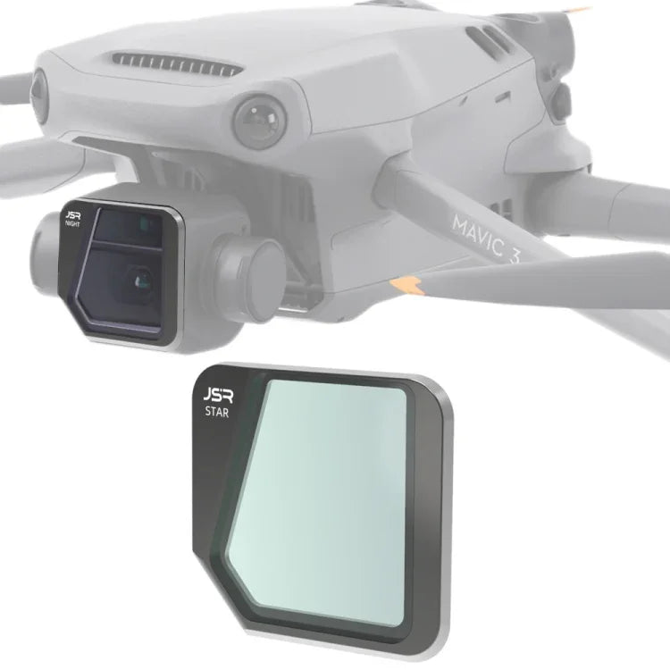 فلتر عدسة تأثير النجوم لطائرة JSR بدون طيار لأجهزة DJI Mavic 3، تأثير النجوم