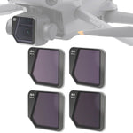 فلتر عدسة JSR Drone 4 في 1 ND8PL+ND16PL+ND32PL+ND64PL لطائرة DJI Mavic 3، ND8PL+ND16PL+ND32PL+ND64PL