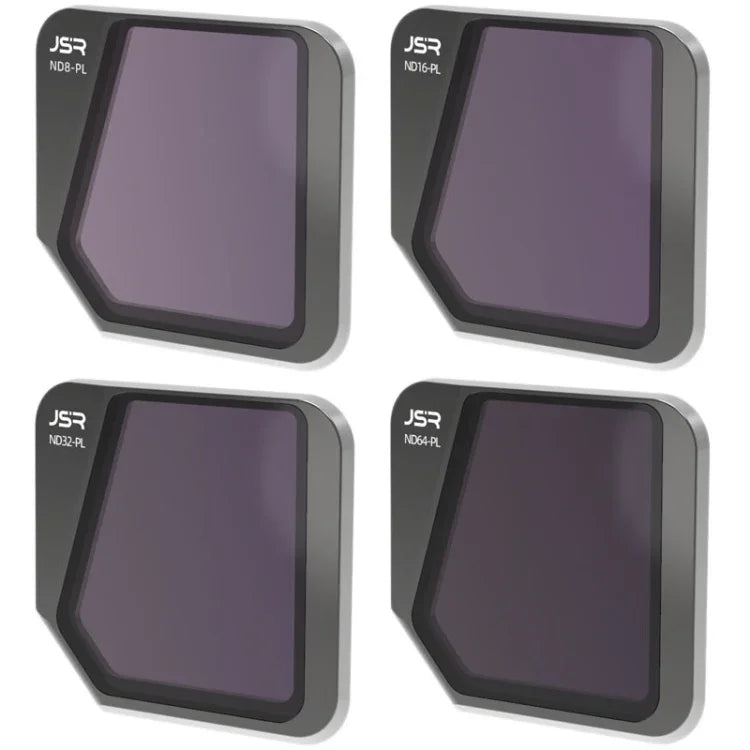 فلتر عدسة JSR Drone 4 في 1 ND8PL+ND16PL+ND32PL+ND64PL لطائرة DJI Mavic 3، ND8PL+ND16PL+ND32PL+ND64PL