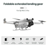 حامل تدريب STARTRC قابل للطي مضاد للسقوط والأوساخ مع معدات هبوط مرتفعة لطائرة DJI Mini 3 Pro، لـ DJI Mini 3 Pro
