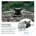 حامل تدريب STARTRC قابل للطي مضاد للسقوط والأوساخ مع معدات هبوط مرتفعة لطائرة DJI Mini 3 Pro، لـ DJI Mini 3 Pro