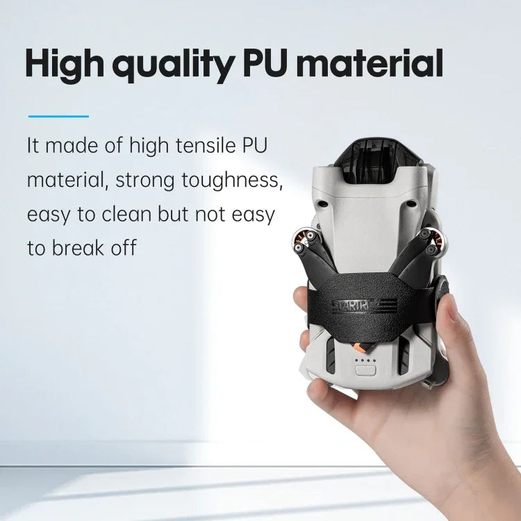 حامل مروحة طائرة STARTRC من PU مع مثبت شفرات لطائرة DJI Mini 3 Pro، لـ DJI Mini 3 Pro