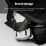 حامل مروحة طائرة STARTRC من PU مع مثبت شفرات لطائرة DJI Mini 3 Pro، لـ DJI Mini 3 Pro
