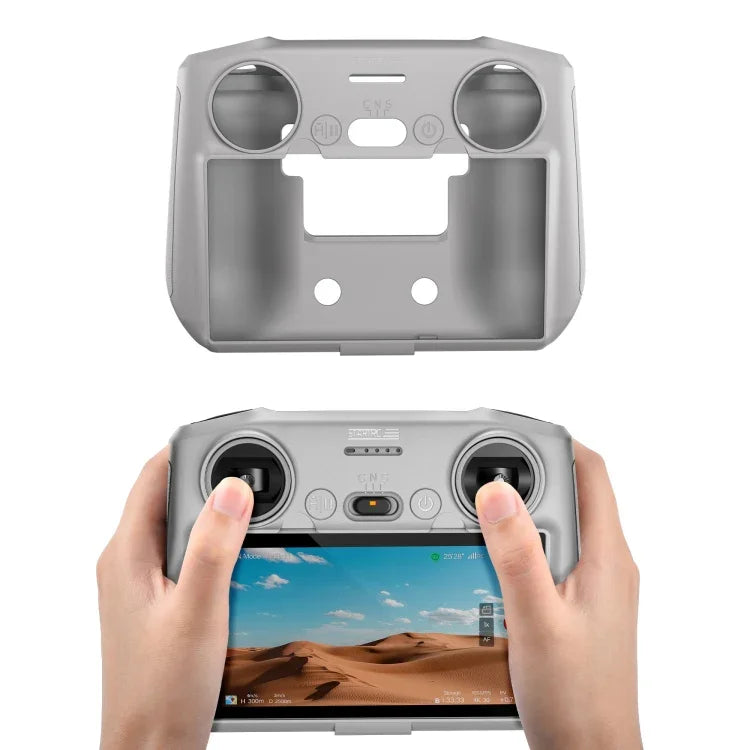 غطاء سيليكون مقاوم للصدمات والخدوش لجهاز تحكم DJI Mini 3 Pro، لجهاز تحكم DJI Mini 3 Pro (رمادي)، لجهاز تحكم DJI Mini 3 Pro (أسود)