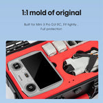 غطاء سيليكون مقاوم للصدمات والخدوش لجهاز تحكم DJI Mini 3 Pro، لجهاز تحكم DJI Mini 3 Pro (رمادي)، لجهاز تحكم DJI Mini 3 Pro (أسود)
