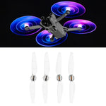 مراوح LED ملونة منخفضة الضوضاء مزدوجة لـ DJI Mini 4 Pro / Mavic Mini 3 Pro STARTRC، لـ DJI Mavic Mini 3 Pro