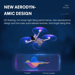مراوح LED ملونة منخفضة الضوضاء مزدوجة لـ DJI Mini 4 Pro / Mavic Mini 3 Pro STARTRC، لـ DJI Mavic Mini 3 Pro