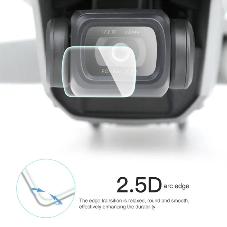 فيلم عدسة طائرة بدون طيار زجاجي مقوى مقاوم للانفجار لجهاز DJI Mavic Air 2، لجهاز DJI Mavic Air 2