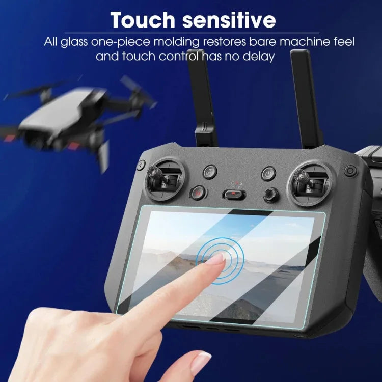 فيلم شاشة زجاجي مقوى مقاوم للانفجار لجهاز التحكم عن بعد DJI Mavic 2، لجهاز التحكم عن بعد DJI Mavic 2
