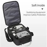 حافظة حمل كتف واحدة مقاومة للصدمات لجهاز DJI Mini 2 SE، الحجم: 30 × 22 × 8.5 سم، أسود