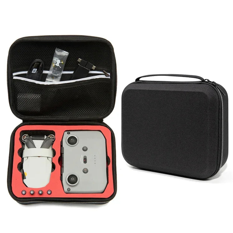 لحقيبة تخزين جسم طائرة بدون طيار صلبة مقاومة للصدمات لحمل DJI Mini 2 SE، الحجم: 24 × 19 × 9 سم، 24 × 19 × 9 سم
